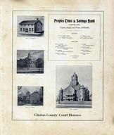 Clinton County Court Houses, Peoples Trust and Saving Bank, Clinton County 1905
